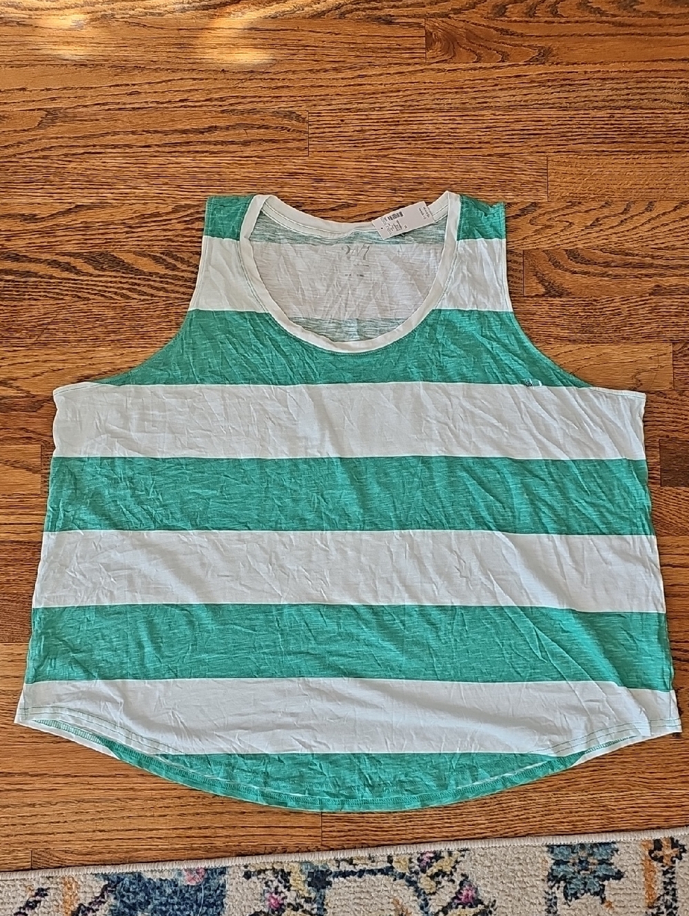 Maurices Stripe Tank 3x Plus Nwt